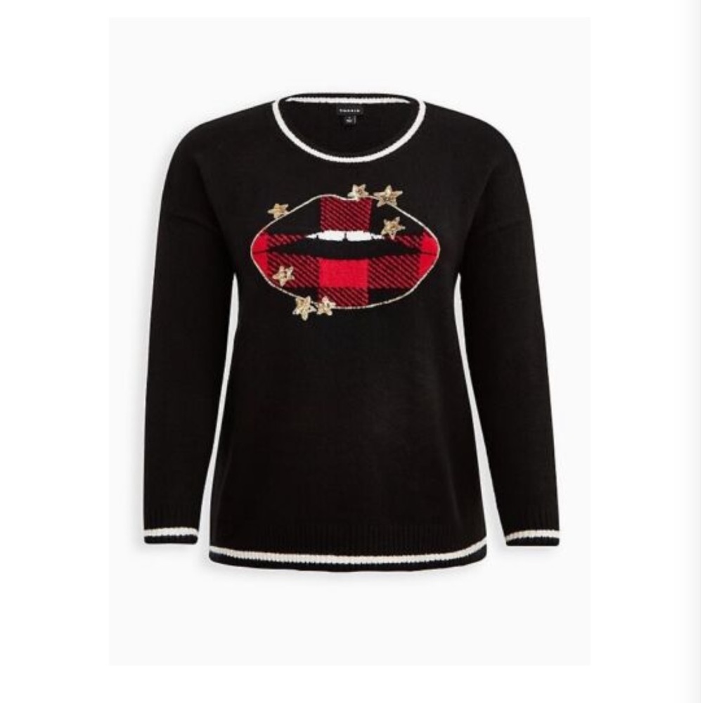 TORRID PULLOVER CREW NECK SWEATER
